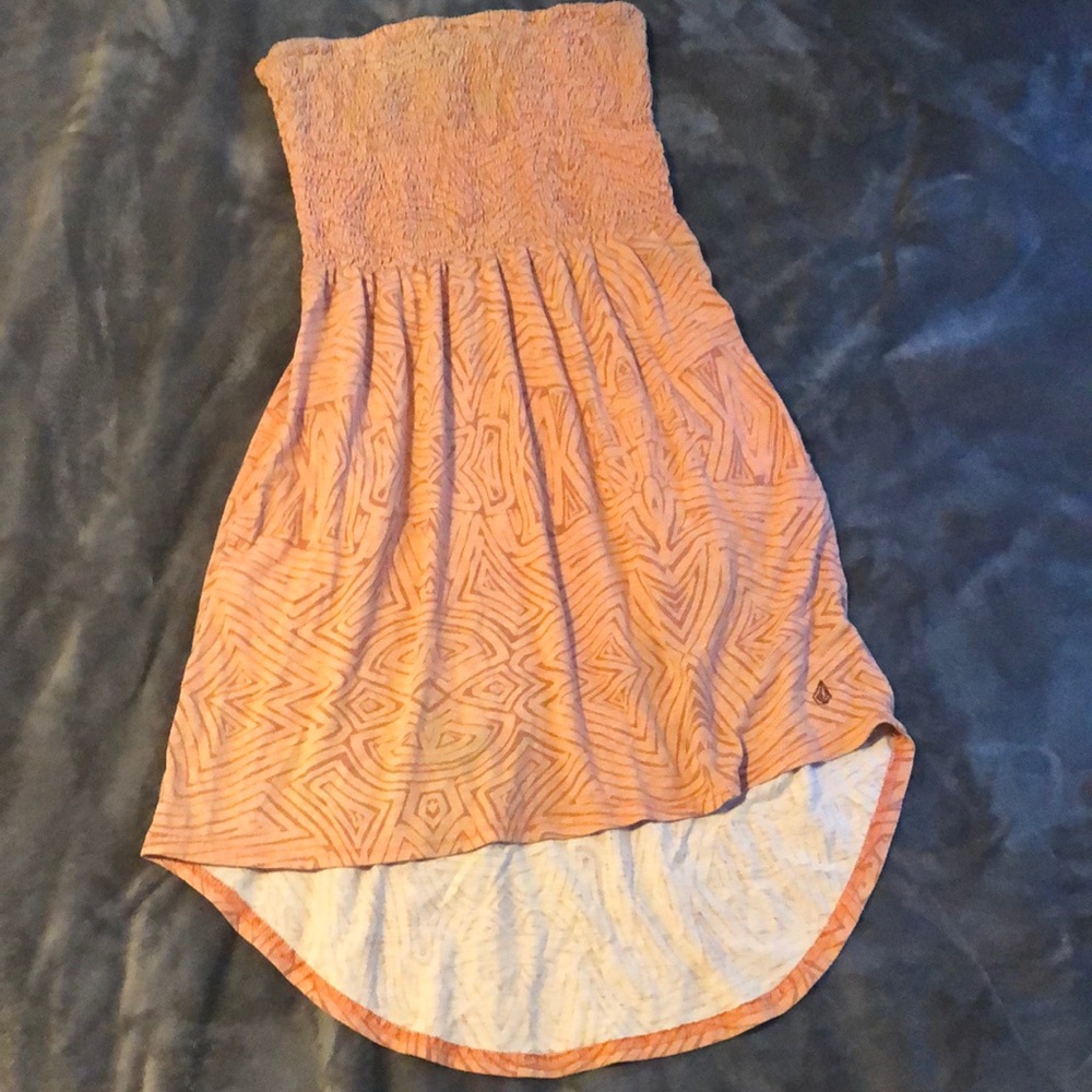 Volcom Midi Strapless Dress